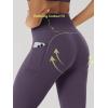 image:imageODODOS Cloud Feeling Flared Pants with Pocket for Women High Waist Casual Bootcut Yoga Pants 3032 InseamDark Purple