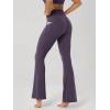 image:imageODODOS Cloud Feeling Flared Pants with Pocket for Women High Waist Casual Bootcut Yoga Pants 3032 InseamDark Purple