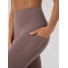 image:imageODODOS Cloud Feeling Flared Pants with Pocket for Women High Waist Casual Bootcut Yoga Pants 3032 InseamPurple Taupe