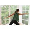 image:imageODODOS Modal Soft Sleeveless Crop Top for Women Athletic Tee Gym Workout Cropped Yoga TankDark Greenwashed Crop