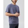 image:imageODODOS Mens Performance TShirt  odSTRATUM Tech Tee Ultra Soft Moisture Wicking UPF 50 Fitness Shirts  The Ascent SeriesCosmic Heather