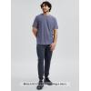 image:imageODODOS Mens Performance TShirt  odSTRATUM Tech Tee Ultra Soft Moisture Wicking UPF 50 Fitness Shirts  The Ascent SeriesCosmic Heather