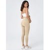 image:imageODODOS Womens Maternity Leggings 25  Buttery Soft Over The Belly Pregnancy Lounge Yoga PantsBeige