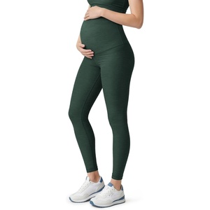 image:imageODODOS Womens Maternity Leggings 25  Buttery Soft Over The Belly Pregnancy Lounge Yoga PantsAspen Heather