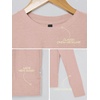 image:imageODODOS Womens AllDay Comfort Long Sleeve Crewneck Tee  odSTRATUM TechRose Pink Heather