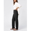 image:imageODODOS Womens HighRise Tapered Trouser Tailored Stretch Work PantsBlack