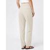 image:imageODODOS Womens HighRise Tapered Trouser Tailored Stretch Work PantsIvory