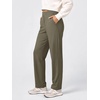 image:imageODODOS Womens HighRise Tapered Trouser Tailored Stretch Work PantsMorel