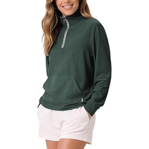 image:imageODODOS Womens Half Zip Sweatshirts  Ultra Soft odSTRATUM Tech PulloverAspen Heather