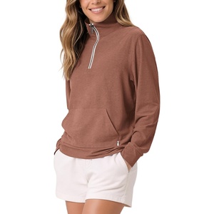 image:imageODODOS Womens Half Zip Sweatshirts  Ultra Soft odSTRATUM Tech PulloverTamarind Heather
