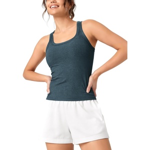 image:imageODODOS Womens Performance Racerback Tank  Ultra Soft odSTRATUM Tech TopNavy Heather