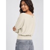image:imageODODOS Womens Drapey Boat Neck Long Sleeve Shirt Ultra Soft Stratum TechMilkweed Heather
