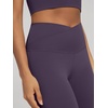 image:imageODODOS Womens Crossover Flare Leggings with Back Pocket Buttery Soft V High Waist Lounge Casual Bootcut Yoga PantsDark Purple