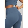 image:imageODODOS Womens Crossover Flare Leggings with Back Pocket Buttery Soft V High Waist Lounge Casual Bootcut Yoga PantsInk Blue