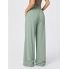 image:imageODODOS Womens Featherlight Wide Leg Pant Elastic HighRise Relaxed FitDesert Sage