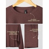 image:imageODODOS Womens Long Sleeve Oversized Cropped Tee Ultra Soft odSTRATUM TechJava Heather