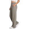image:imageODODOS Womens Performance Wide Leg Pants  Ultra Soft odSTRATUM Tech PantsWarm Grey Heather