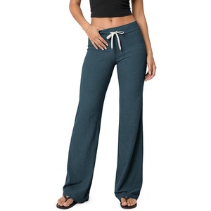 image:imageODODOS Womens Performance Slim Flare Pants 30  32 Soft odSTRATUM TechNavy Heather