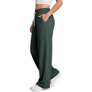 image:imageODODOS Womens Performance Wide Leg Pants  Ultra Soft odSTRATUM Tech PantsAspen Heather