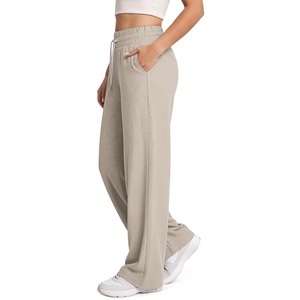 image:imageODODOS Womens Performance Wide Leg Pants  Ultra Soft odSTRATUM Tech PantsMocha Heather