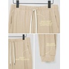 image:imageODODOS Mens Brushed Fleece Jogger Sweatpants with Pockets Relaxed FitBeige Heather