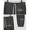 image:imageODODOS Mens Brushed Fleece Jogger Sweatpants with Pockets Relaxed FitCharcoal Heather