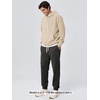 image:imageODODOS Mens Brushed Fleece Jogger Sweatpants with Pockets Relaxed FitCharcoal Heather