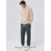 image:imageODODOS Mens Brushed Fleece Jogger Sweatpants with Pockets Relaxed FitDark Blue Heather