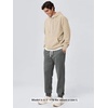 image:imageODODOS Mens Brushed Fleece Jogger Sweatpants with Pockets Relaxed FitGray Heather