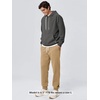image:imageODODOS Mens Brushed Fleece Jogger Sweatpants with Pockets Relaxed FitSand Heather