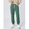 image:imageODODOS Mens Brushed Fleece Jogger Sweatpants with Pockets Relaxed FitTeal Green Heather