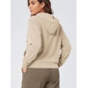 image:imageODODOS Womens Brushed Fleece Hoodie Warm Pullover with Kangaroo PocketBeige Heather