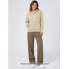 image:imageODODOS Womens Brushed Fleece Hoodie Warm Pullover with Kangaroo PocketBeige Heather