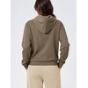 image:imageODODOS Womens Brushed Fleece Hoodie Warm Pullover with Kangaroo PocketWood Brown Heather