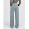 image:imageODODOS Womens Modal Soft Wide Leg Trousers with Pockets 30 InseamGrey Blue