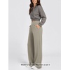 image:imageODODOS Womens Modal Soft Wide Leg Trousers with Pockets 30 InseamKhaki