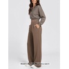 image:imageODODOS Womens Modal Soft Wide Leg Trousers with Pockets 30 InseamNutria