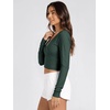 image:imageODODOS Womens Wrap Crop Top  Ultra Soft odSTRATUM Tech Ballet Yoga ShirtAspen Heather
