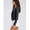 image:imageODODOS Womens Tie Front Top Ultra Soft odSTRATUM Tech CardiganBlack Heather