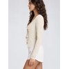 image:imageODODOS Womens Tie Front Top Ultra Soft odSTRATUM Tech CardiganMilkweed Heather