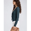 image:imageODODOS Womens Tie Front Top Ultra Soft odSTRATUM Tech CardiganNavy Heather