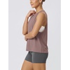 image:imageODODOS 3Pack Loose Tank Tops for Women Sleeveless Gym Athletic Workout Tops Yoga ShirtsAbalonedusty Rosesage Green