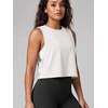 image:imageODODOS 3Pack Loose Tank Tops for Women Sleeveless Gym Athletic Workout Tops Yoga ShirtsBlackwhiteheather Grey