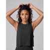 image:imageODODOS 3Pack Loose Tank Tops for Women Sleeveless Gym Athletic Workout Tops Yoga ShirtsBlackwhiteheather Grey