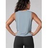 image:imageODODOS 3Pack Loose Tank Tops for Women Sleeveless Gym Athletic Workout Tops Yoga ShirtsLavenderwhiteblue Fog