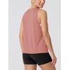 image:imageODODOS 3Pack Loose Tank Tops for Women Sleeveless Gym Athletic Workout Tops Yoga ShirtsSteeldeep Tealindian Red