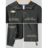 image:imageODODOS Womens Modal Soft Cinchable Half Zip Hoodie with Kangaroo PocketBlack