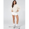 image:imageODODOS Womens Modal Soft Cinchable Half Zip Hoodie with Kangaroo PocketIvory