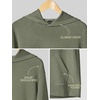 image:imageODODOS Womens Modal Soft Hoodie with Kangaroo Pocket Long Sleeve PulloverDark Sage