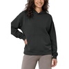 image:imageODODOS Womens Modal Soft Hoodie with Kangaroo Pocket Long Sleeve PulloverBlack